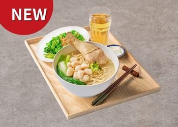 ＼新品上市／干貝濃韻燉雞麵經典餐